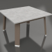 3D Modell Quadratischer Beistelltisch (Bronze, DEKTON) - Vorschau