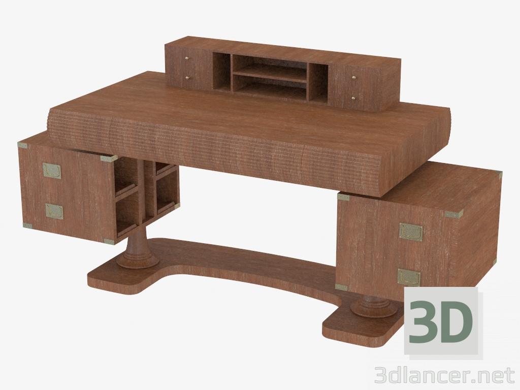 Modelo 3d Gabinete em um estilo marinho - preview