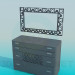 3d model Dresser - vista previa