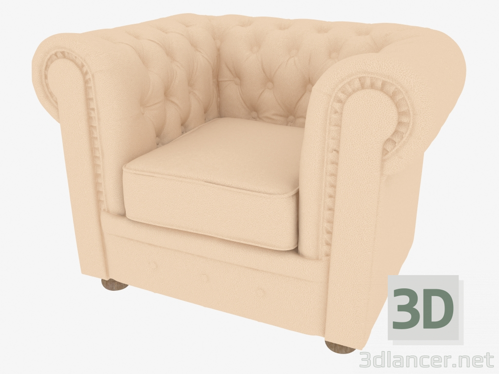 3d model 5 Silla Chester - vista previa