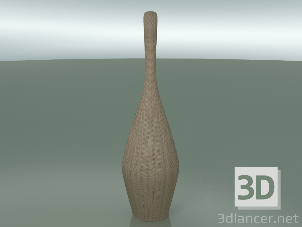 3d model Lámpara de pie (Bolla XL, natural) - vista previa