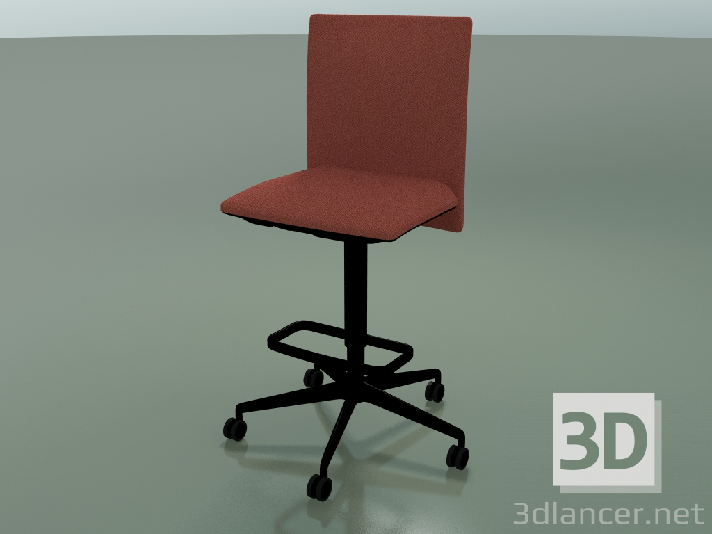 3d model Taburete 6505 (5 ruedas, con acolchado extraíble, V39) - vista previa