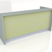 3d model Reception desk Valde LAV77L (2366x917) - preview