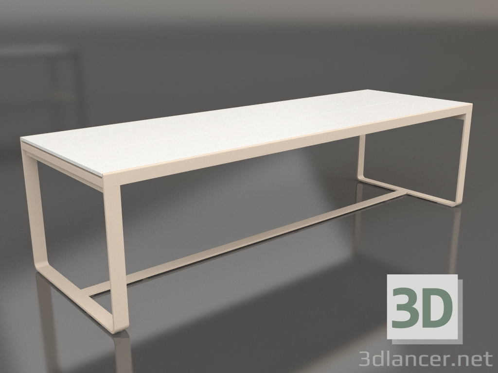 Modelo 3d Mesa de jantar 270 (polietileno branco, areia) - preview