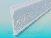 Soffitto cornici High Poly