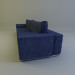 3d sofa for living room model buy - render