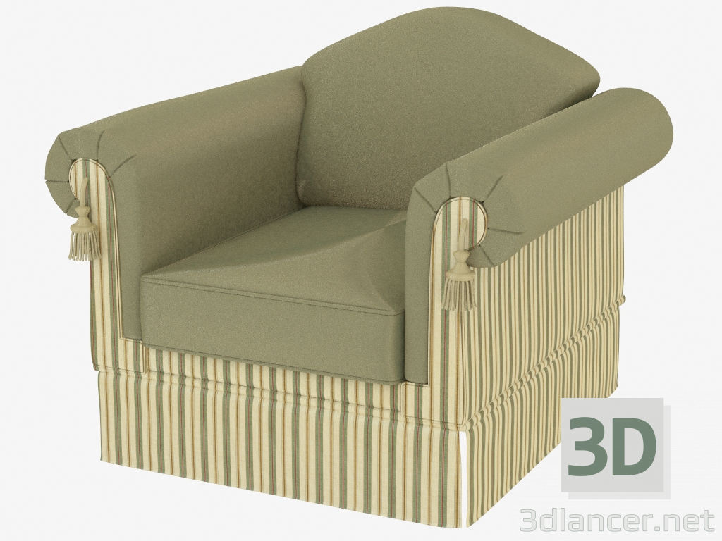 Modelo 3d Poltrona-cama - preview