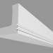 3d model Cornice for concealed lighting C361 - Stripe (200 x 5 x 5 cm) - preview