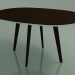 Modelo 3d Mesa oval 3506 (H 74 - 135x100 cm, M02, Wenge, opção 1) - preview