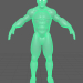 3d model Tattooed guy - preview