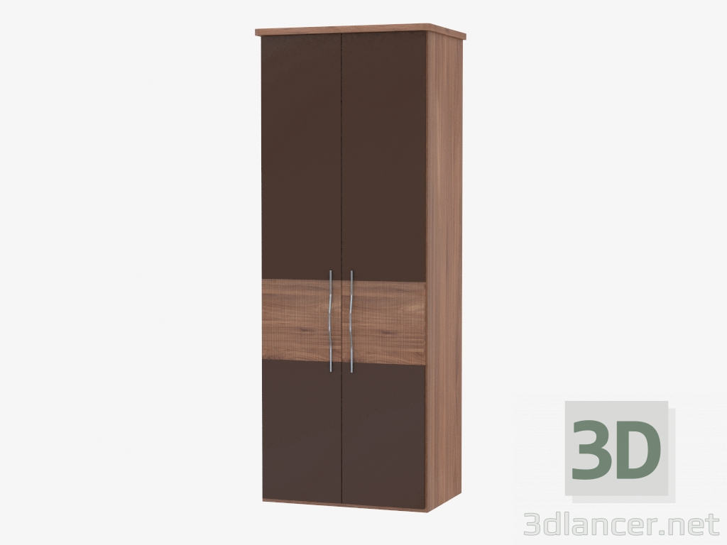 modèle 3D Armoire modulaire porte-3 (90,6h235,9h62) - preview