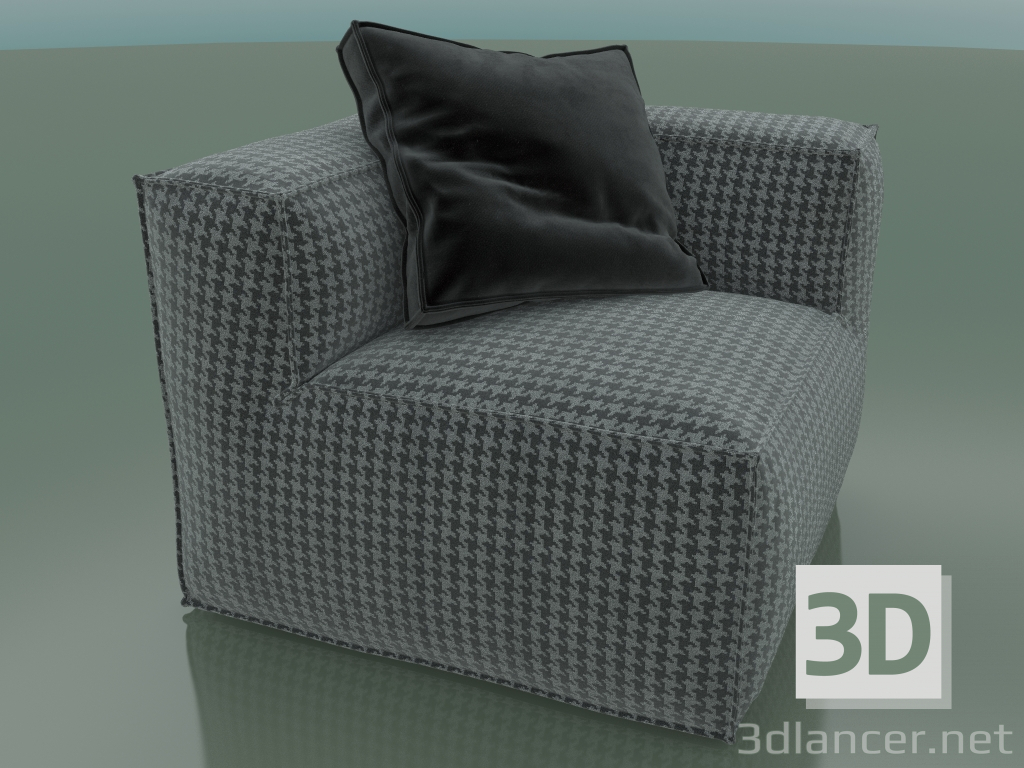 3d model La isla Corner Module (1050 x 1050 x 780, 105LI-105-CL) - preview