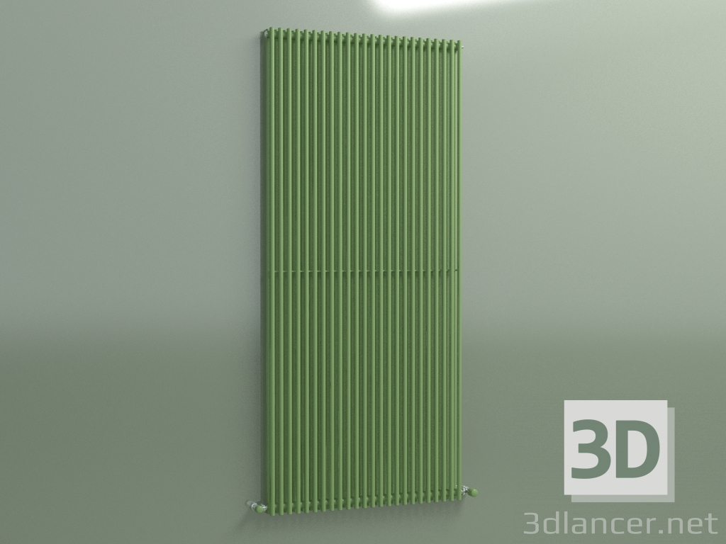 3d model Radiator vertical ARPA 2 (1820 24EL, Sage green) - preview