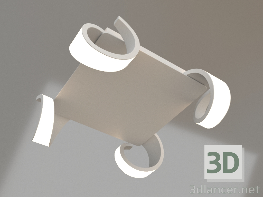 Modelo 3d lustre de teto (6651) - preview