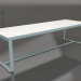 3d model Mesa de comedor 270 (Polietileno blanco, Gris azulado) - vista previa