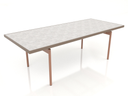 Mesa de comedor (Bronce, DEKTON Kreta)