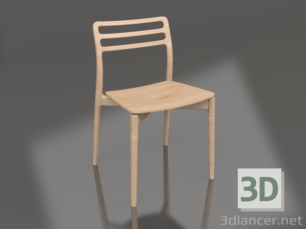 modello 3D Sedia cabina VIPP481 - anteprima