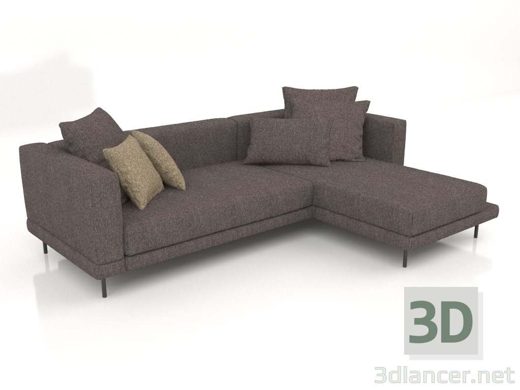 3D Modell Carol Sofa 2560 x 1800 (Phantom 1008) - Vorschau