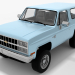3D 1989 Chevrolet Blazer K5 modeli satın - render