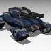 Tank "Gladiator" 3D-Modell kaufen - Rendern