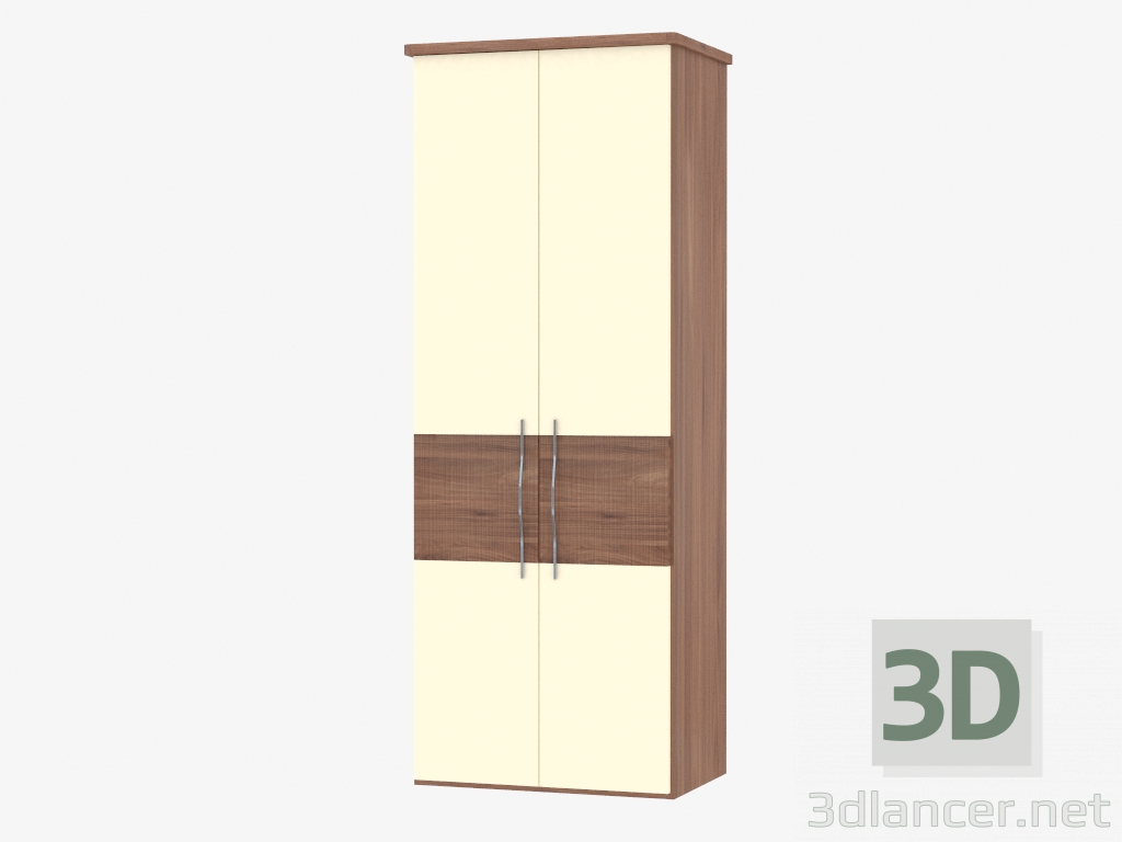 3D Modell Modulare Schranktür 4 (90,6h235,9h62) - Vorschau