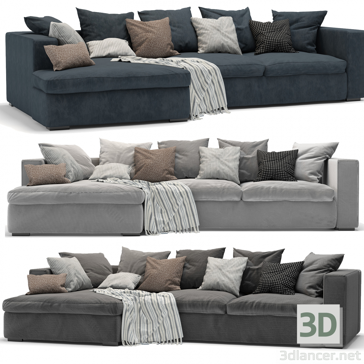 Cenova By Boconcept 3D modelo Compro - render