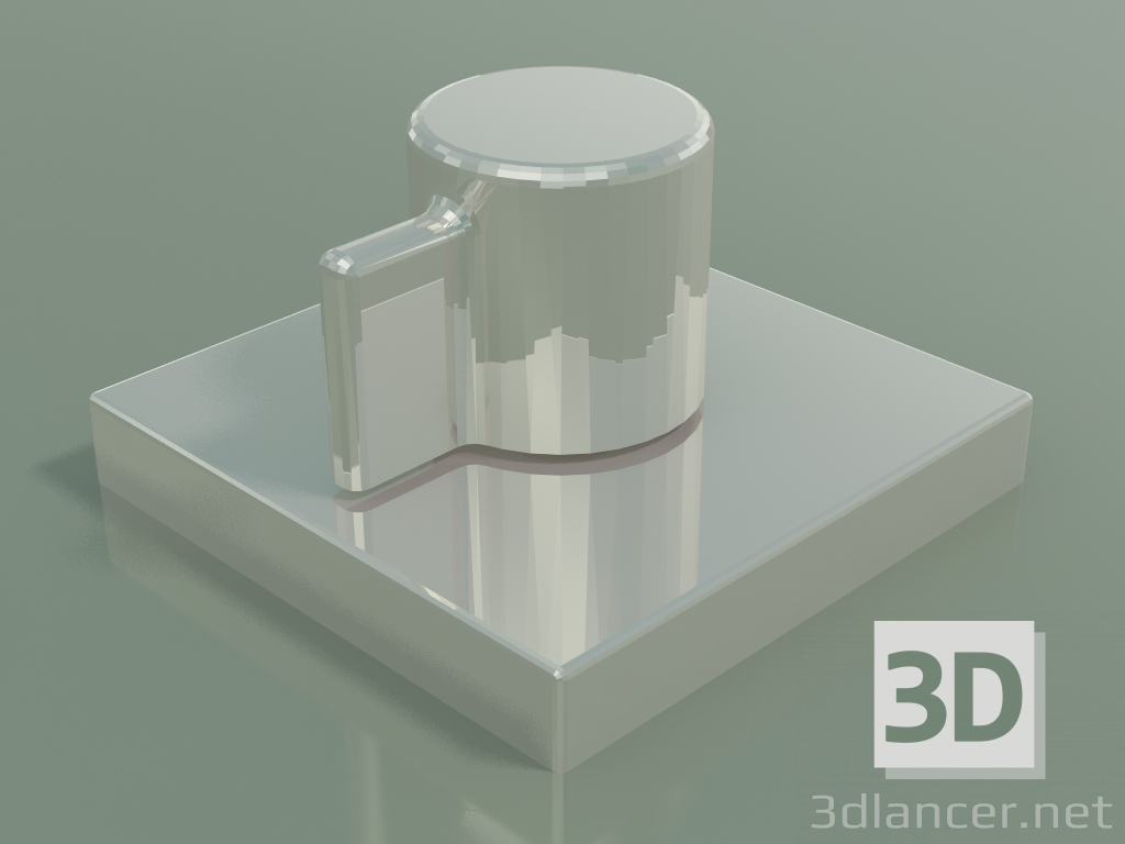 3d model Perilla de ajuste de agua fría (20.000 986-08) - vista previa