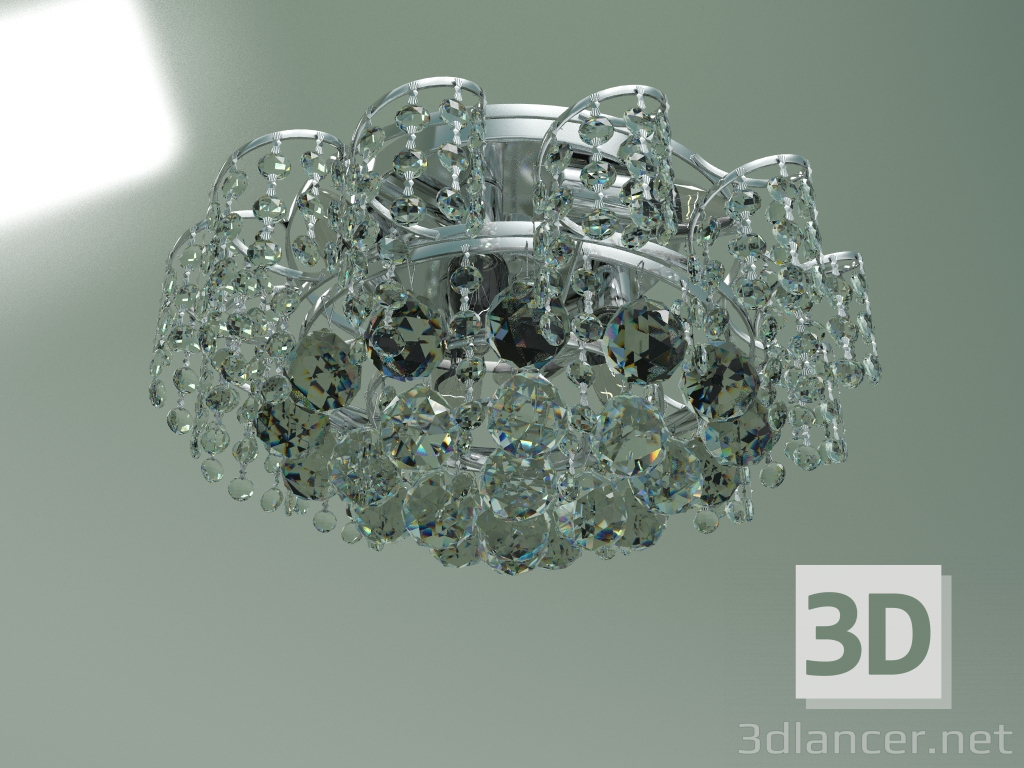 3d model Ceiling chandelier 16017-6 (chrome-Strotskis) - preview