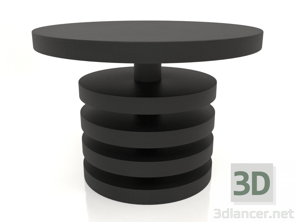 Modelo 3d Mesa de centro JT 04 (D=700x500, madeira preta) - preview