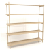 modèle 3D Rack ST 02 (1900х400х2020, bois blanc) - preview