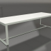 3d model Dining table 270 (White polyethylene, Cement gray) - preview