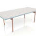 3d model Dining table (Blue gray, DEKTON Kreta) - preview