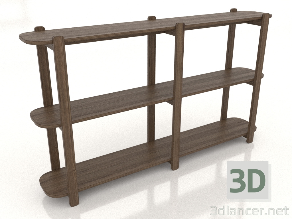 3d model Consola 2 1600 mm (nogal fresno aclarado) - vista previa