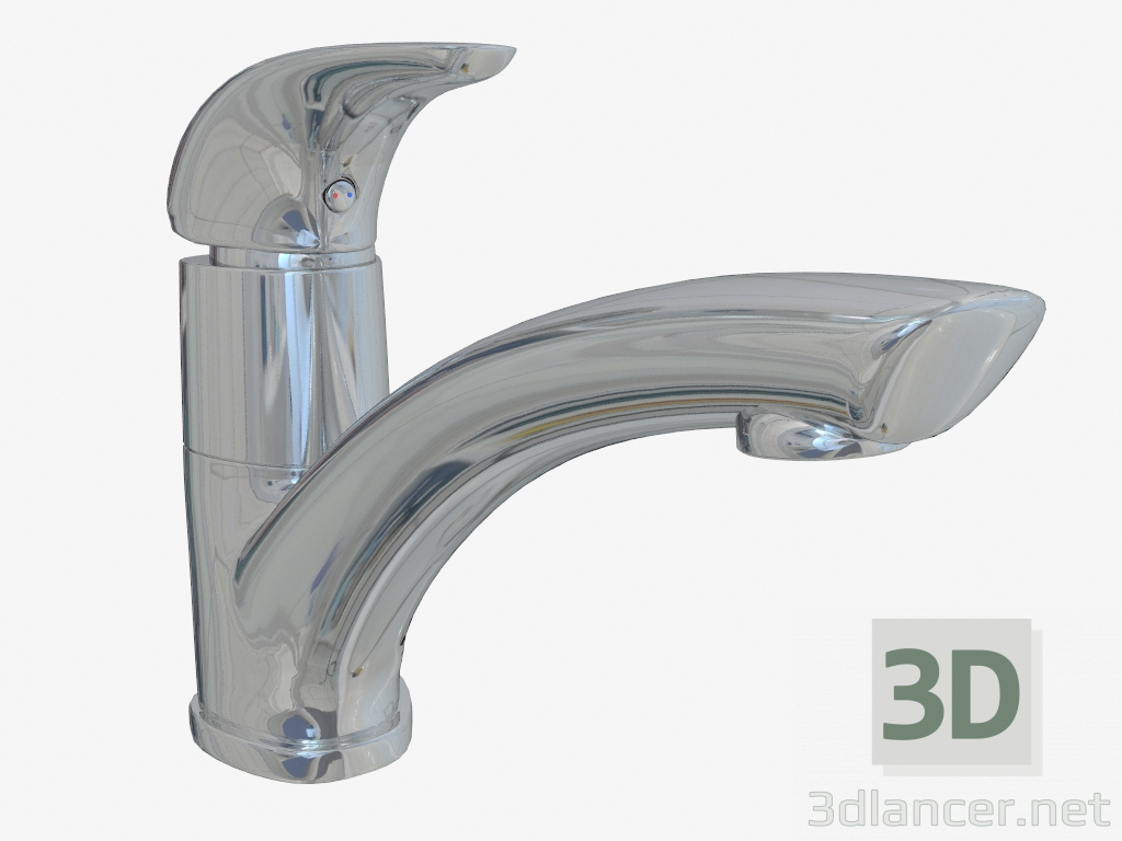 3d model Washbasin mixer Ultra (BQU-060M 14811) - preview