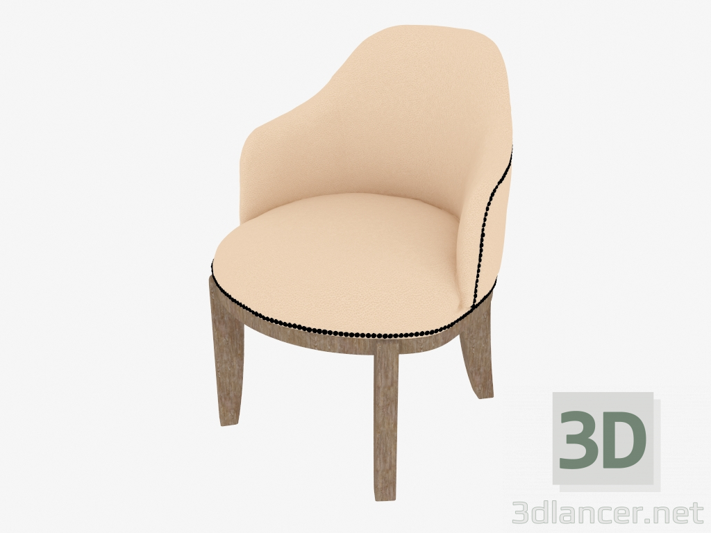 modèle 3D Fauteuil 23 Rustique - preview