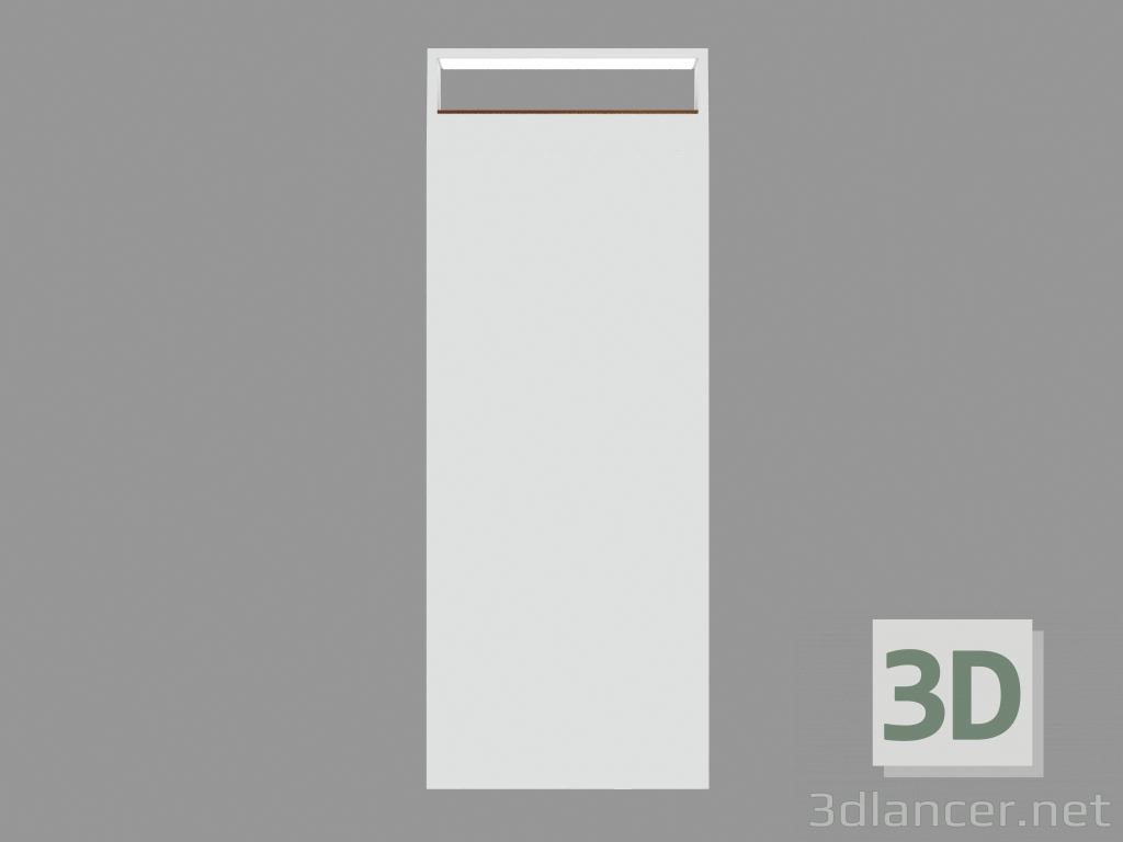 modello 3D MINI-COOL BOLLARD WOOD H. 580mm (L9241W) - anteprima