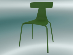 Стілець стекіруемие REMO plastic chair (1417-20, plastic fern green, fern green)