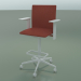 3d model Stool 6505 (5 wheels, with removable padding, adjustable standard 3D armrest, V12) - preview