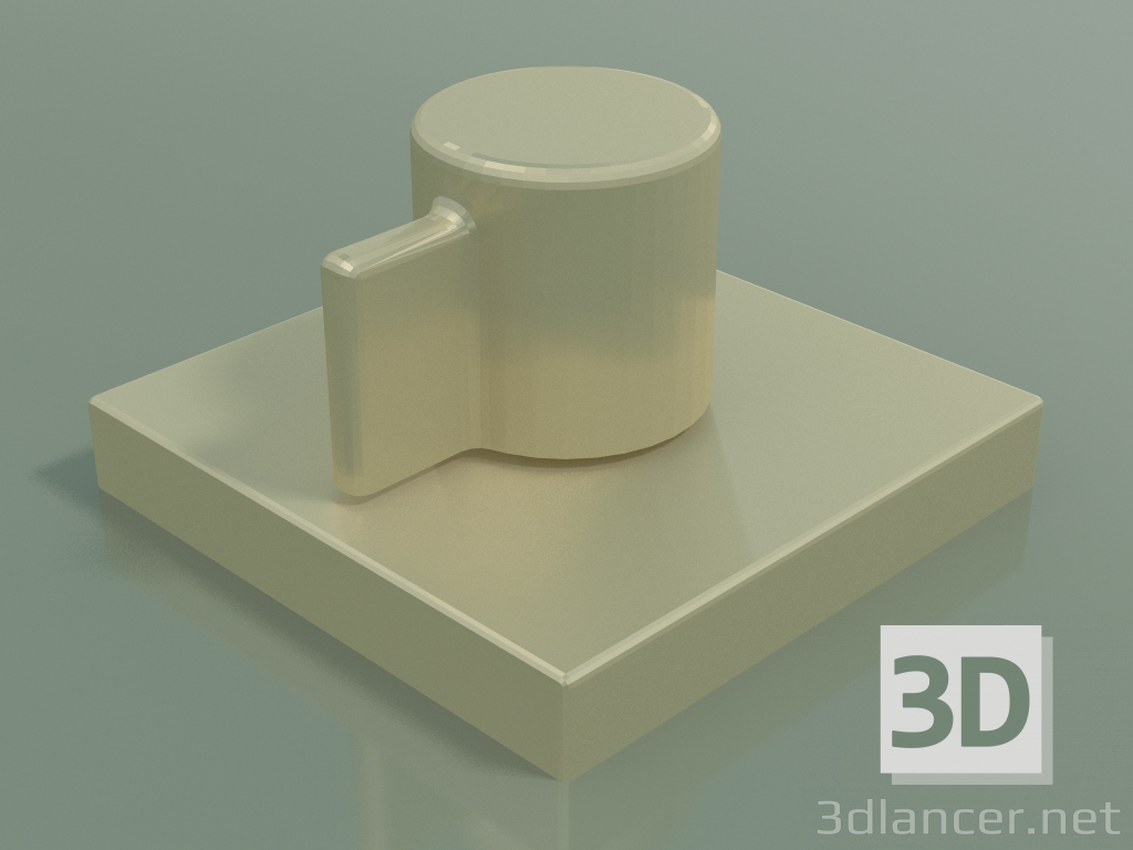 3d model Perilla de ajuste de agua fría (20.000 986-28) - vista previa