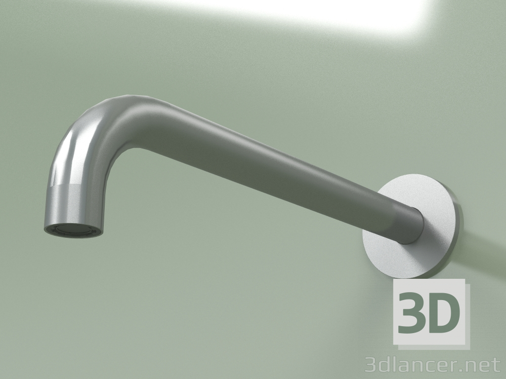 Modelo 3d Bico de parede 90 ° Lmax 250mm (BC003, AS) - preview