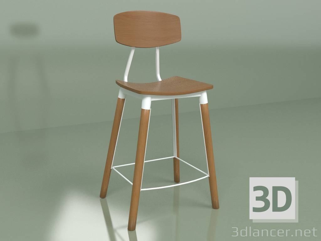 Modelo 3d Cadeira semi-bar Copine (2000621344024) - preview