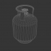 3d gas bottle model buy - render