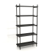 3d model Rack ST 02 (1000х400х2020, madera negra) - vista previa