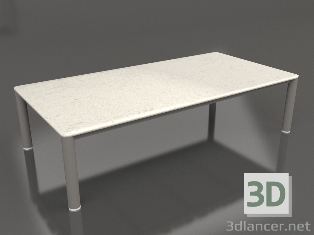 3d model Mesa de centro 70×140 (Gris cuarzo, DEKTON Danae) - vista previa