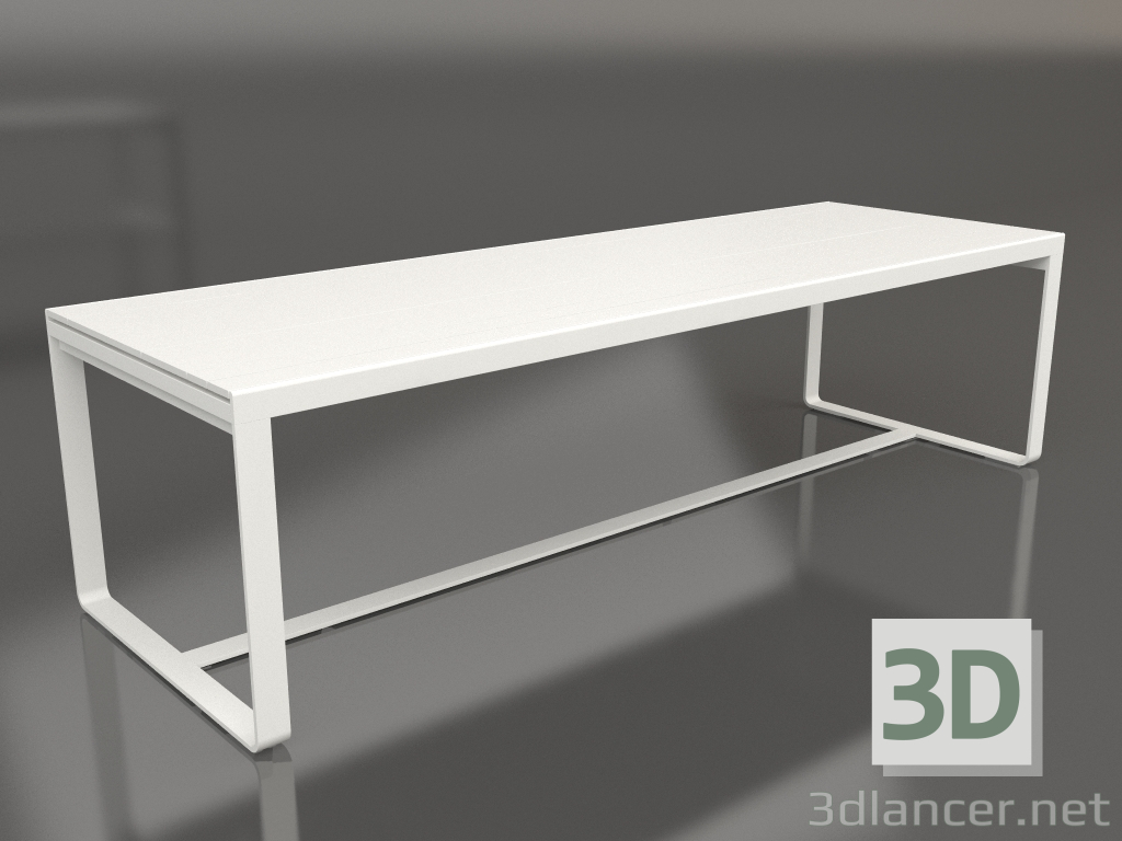 3d model Mesa de comedor 270 (Polietileno blanco, Gris ágata) - vista previa