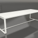 3d model Mesa de comedor 270 (Polietileno blanco, Gris ágata) - vista previa