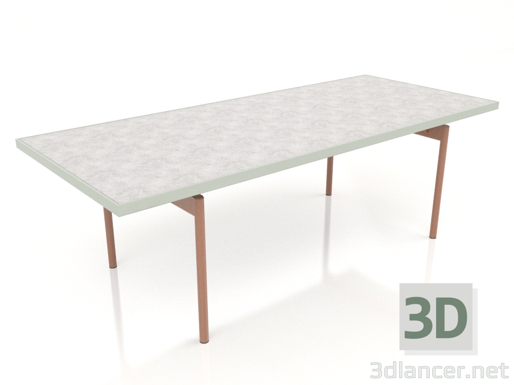 3d модель Стіл обідній (Cement grey, DEKTON Kreta) – превью