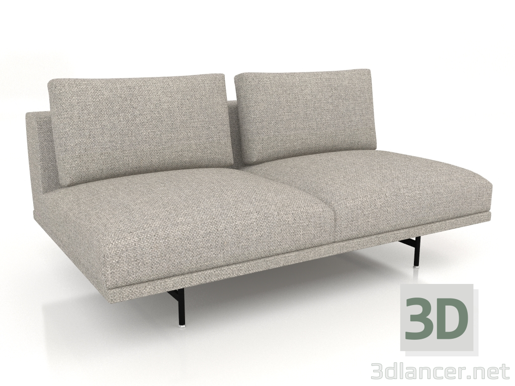 modèle 3D Module canapé Loft VIPP610 (canapé ouvert) - preview