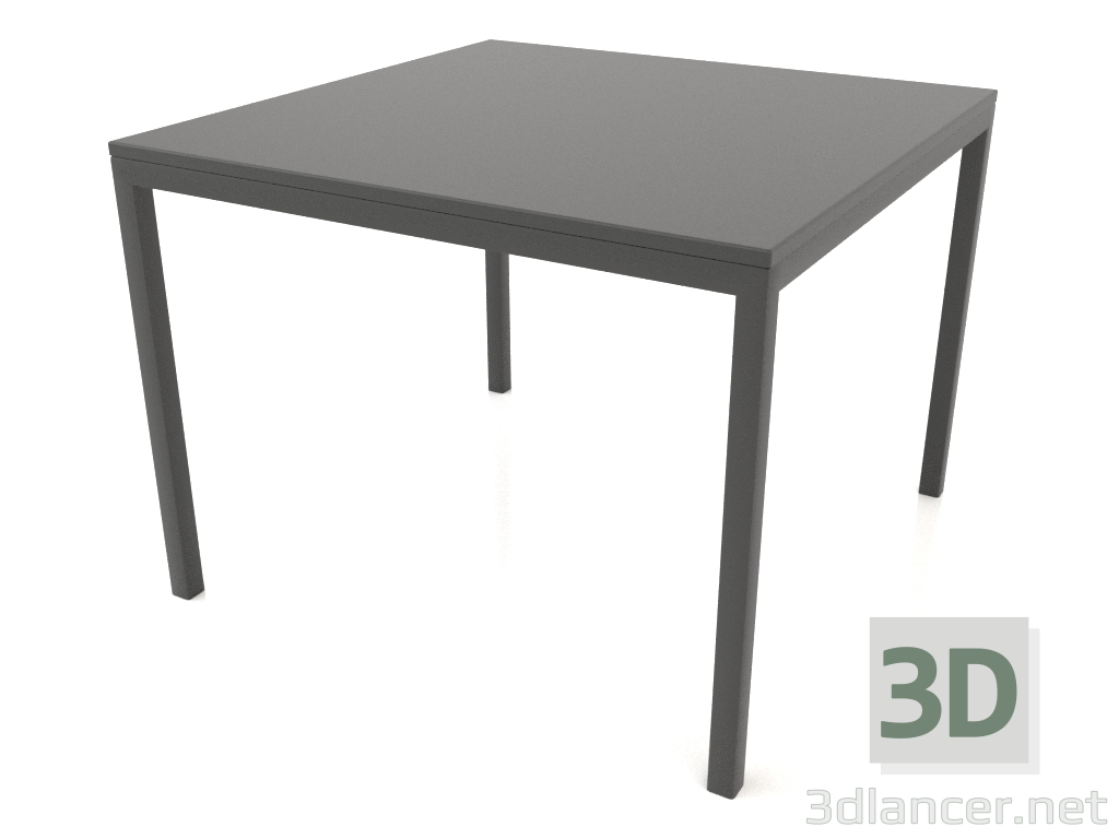 3d model Square dining table (100x100x75) - preview