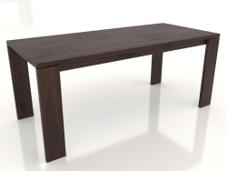 Table à manger BLANK 1800x800x750 mm (chêne wengé)